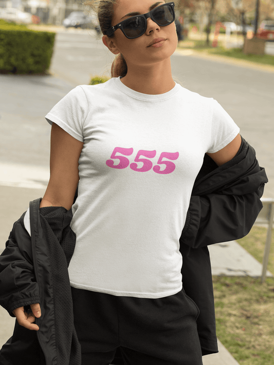 555 | T-shirt numéro ange (unisexe)