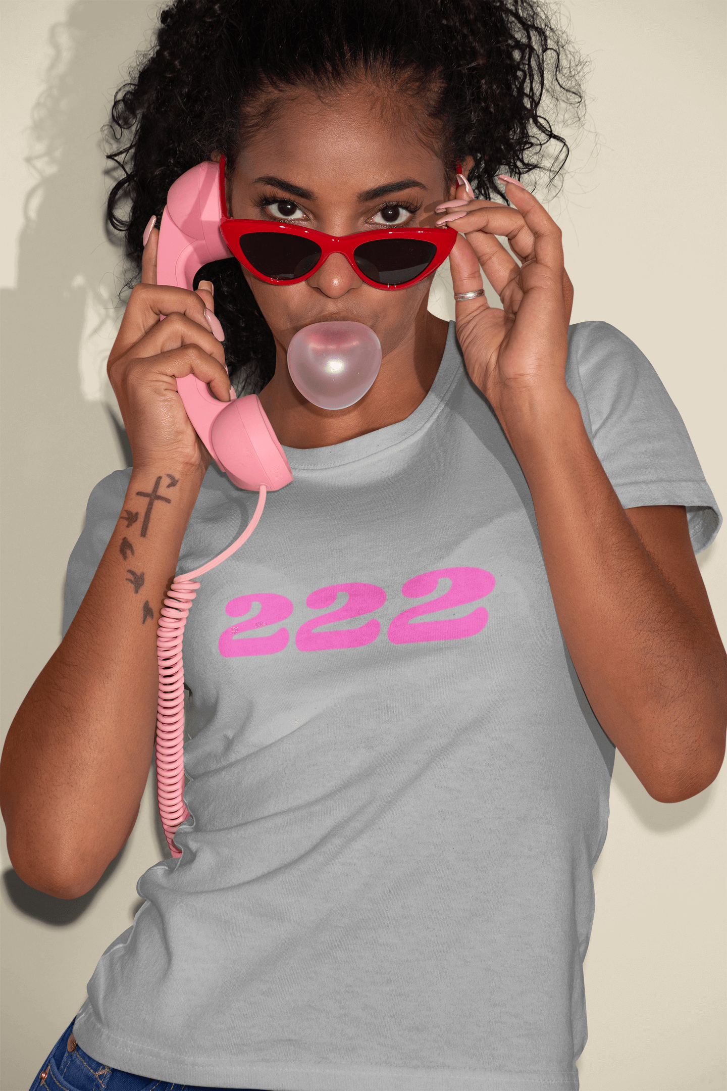 222 | T-shirt numéro ange (unisexe)